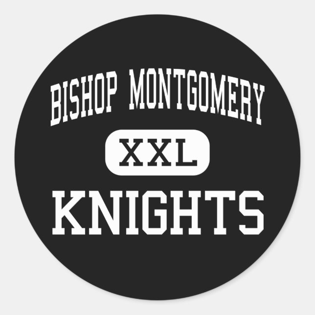 Sticker Rond Mgr Montgomery - Chevaliers - Haut - Torrance (Devant)
