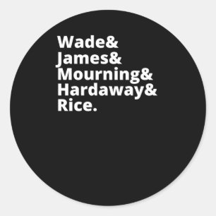 Sticker Rond Miami est le meilleur