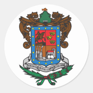 Sticker Rond Michoacan, Mexique