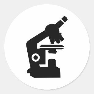 Sticker Rond Microscope