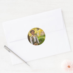 Sticker Rond Mignonne Maternelle