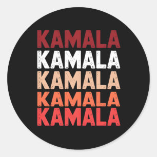 Sticker Rond Mignonne Vague De Chats Bleus Pour Les Femmes Kama