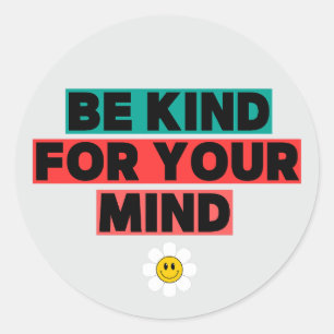 Sticker Rond Mindful Power