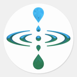 Sticker Rond Mindfulness