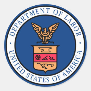 Sticker Rond Ministère du travail