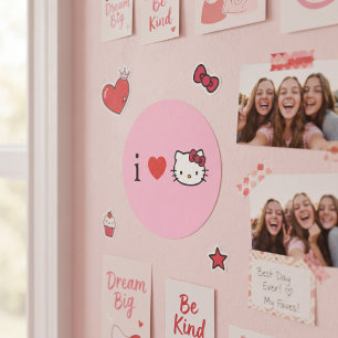 Sticker Rond Minou