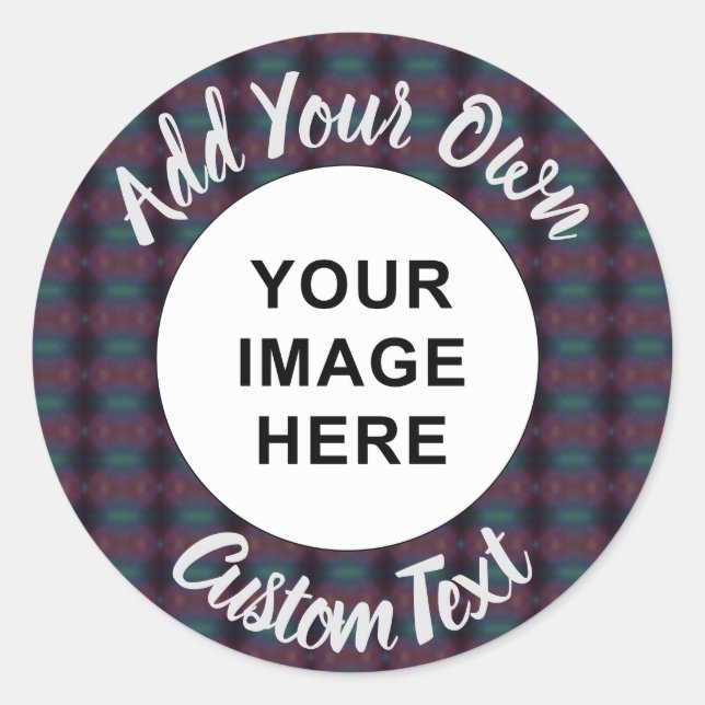 Sticker Rond Mirage Fleur Cactus (Devant)