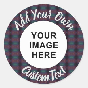 Sticker Rond Mirage Fleur Cactus