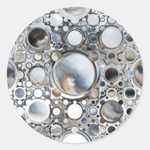 Sticker Rond Miroirs magiques