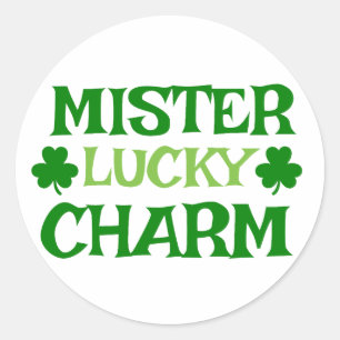 Sticker Rond Mister Lucky Charm 🍀