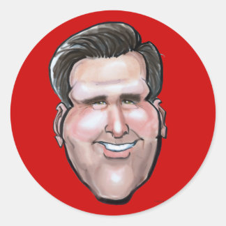 Sticker Rond Mitt Romney