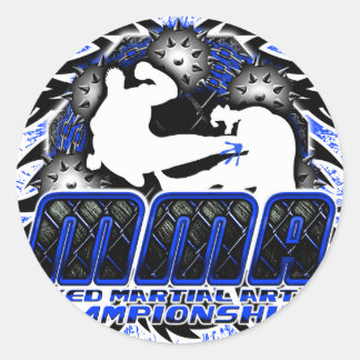 STICKER ROND MIXED MARTIAL ART 22