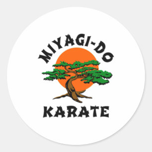 Sticker Rond Miyagi Do Karate 21 T Shirt 