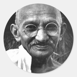 Sticker Rond MKGandhi