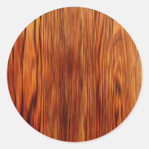 Sticker Rond Mobilier en bois Style Texture Brown naturelle Mod
