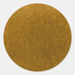 Sticker Rond Modèle d'aquarelle d'or de la récolte d'ambre d'au