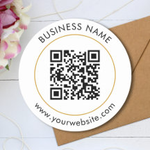 Modèle de texte de code QR personnalisé