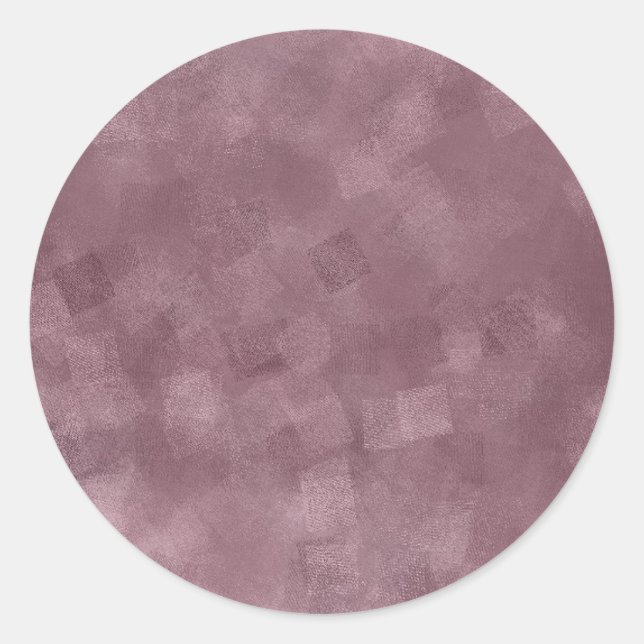 Sticker Rond Modèle Gold Rose Élégant Personnalisé Ajouter un t (Devant)