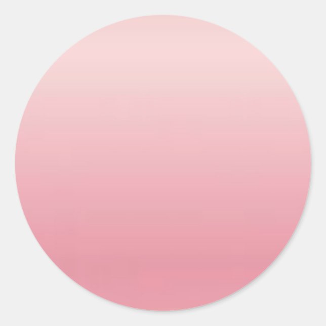 Sticker Rond Modèle Rose Gold Ajouter Texte Monogramme Nom Logo (Devant)