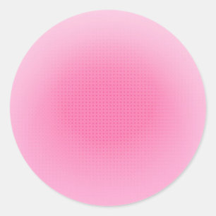 Sticker Rond Modèle tendance Blush Pink Personnalisé
