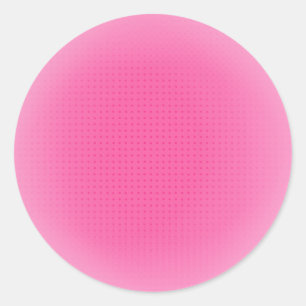 Sticker Rond Modèle vierge élégant couleur rose tendance person