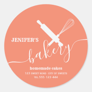 Sticker Rond Moderne simple rouleau professionnel whisky