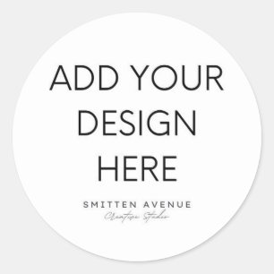 Sticker Rond Modifiable sur mesure