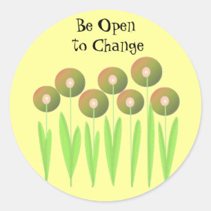 Sticker Rond Modifier votre vue