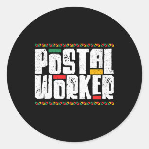 Sticker Rond Mois de l'histoire des Noirs afro-américains