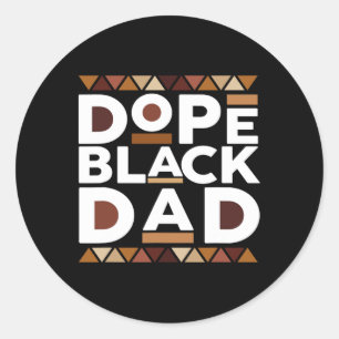 Sticker Rond Mois de l'histoire des Noirs Famille Correspondant