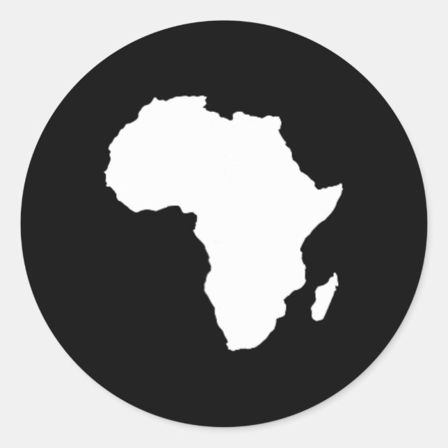 Sticker Rond Mois de l'Histoire Noire Junetten Afrique subtile (Devant)