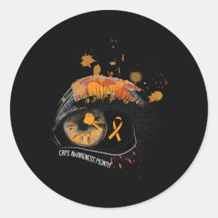 Sticker Rond Mois de sensibilisation du SCRP Complexe de douleu