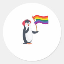 Mois Gay pride des pingouins homosexuels LGBT