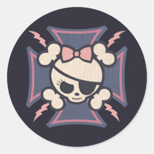 Sticker Rond Molly Maltese