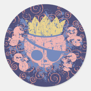 Sticker Rond Molly Queen