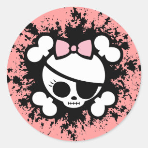 Sticker Rond Molly Splat