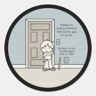 Sticker Rond Moments mesurables