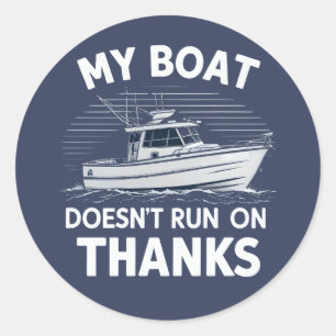 Sticker Rond Mon bateau ne fonctionne pas avec les propriétaire
