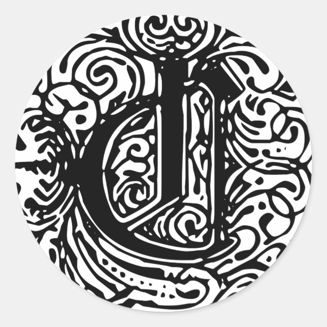 Sticker Rond Monarchie C (Devant)