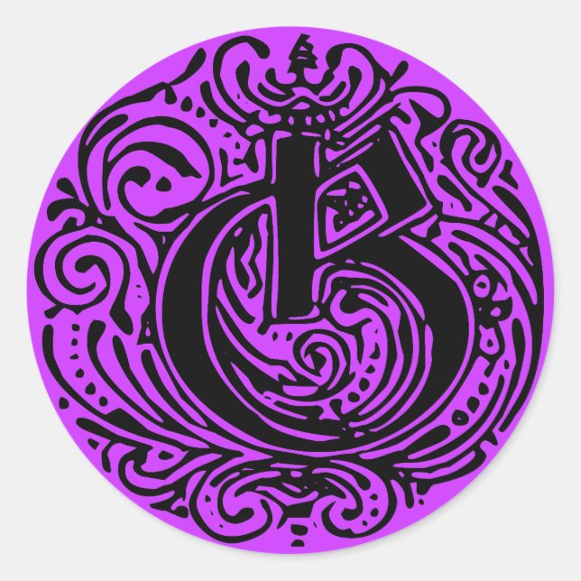 Sticker Rond Monarchie G (Devant)