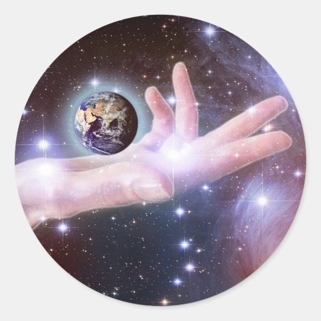 Sticker Rond Monde (Devant)