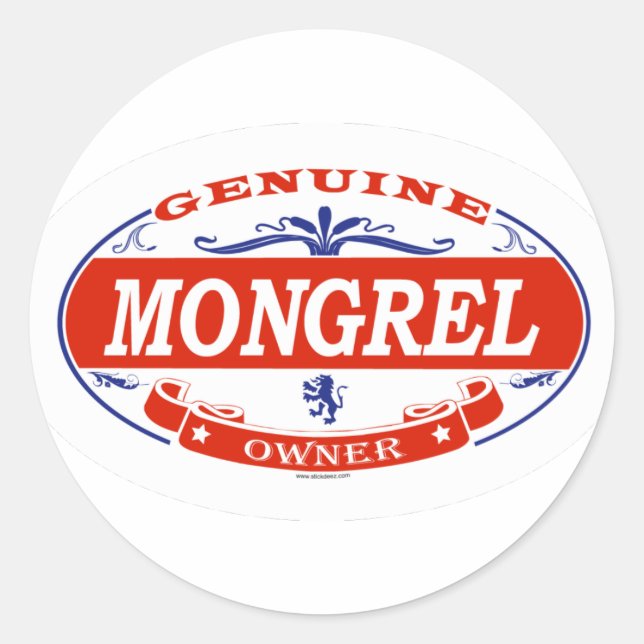 Sticker Rond Mongrel (Devant)
