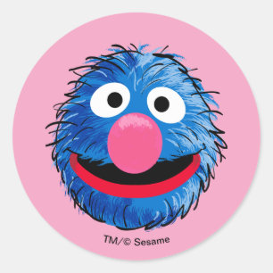 Sticker Rond Monster à la fin de cette histoire Grover