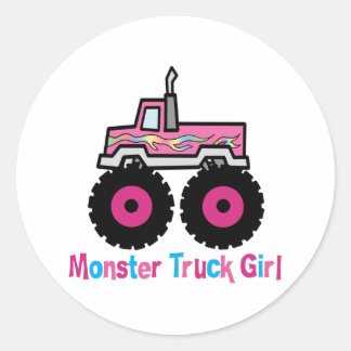 Sticker Rond Monstres