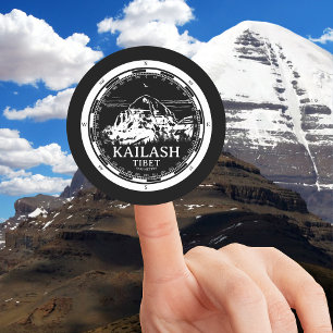 Sticker Rond Mont Kailash - Gang Rinpoché Tibet