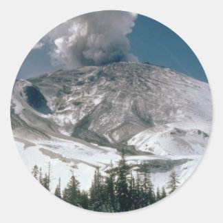 Sticker Rond Mont Saint Helens - Avant l'éruption