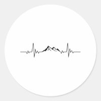 MONTAGNE HEARTBEAT Funny Hikers Wanderer