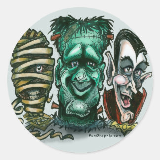 Sticker Rond Montres de films