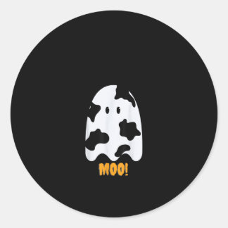 Sticker Rond Moo Cute Funny