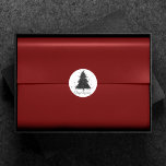 Sticker Rond Moody Joyeux Noël | Arbre Turquoise foncé de minui<br><div class="desc">C'est la saison pour décorer et divertir ! Moderne, sombre et moody abstrait arbre de vacances et "Joyeux Noël" écrit à la main dans une palette riche et luxueuse. Cet élégant design festif est orné d'un sapin de Noël brillant et fantaisiste avec une plaque de peinture frisonnante rehaussée d'une parties...</div>